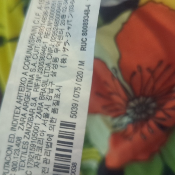 ZARA TRAFALUC Floral Top - Picture 5 of 6